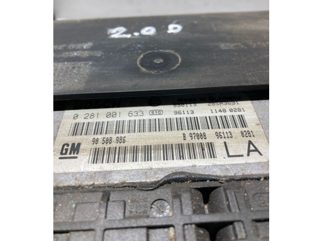 Řídící jednotka 0281001633, 11480281   Opel Vectra B 2000