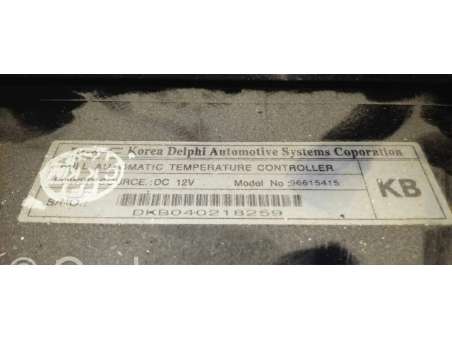 Блок управления климат-контролем 96615415KB   Daewoo Lacetti