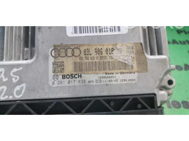 Řídící jednotka 0281017838, 03L906018MQ   Audi Q5 SQ5 2009