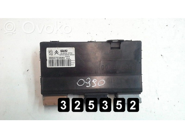 Řídící jednotka 9660703680   Citroen C6 2008