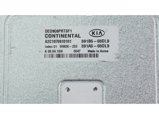 Řídící jednotka 391B503DL9, 391B103DL9   KIA Niro 2016