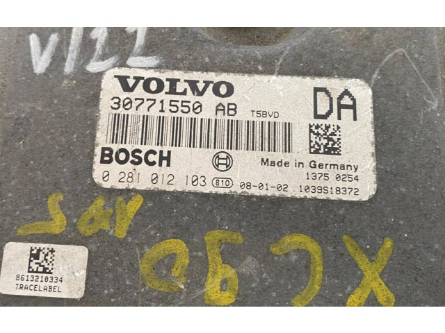 Řídící jednotka 30771550AB, 1039S18372   Volvo XC90 2007