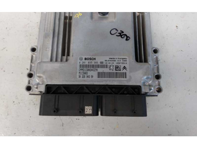Řídící jednotka 0281035365, 9832694380   Opel Crossland X 2020
