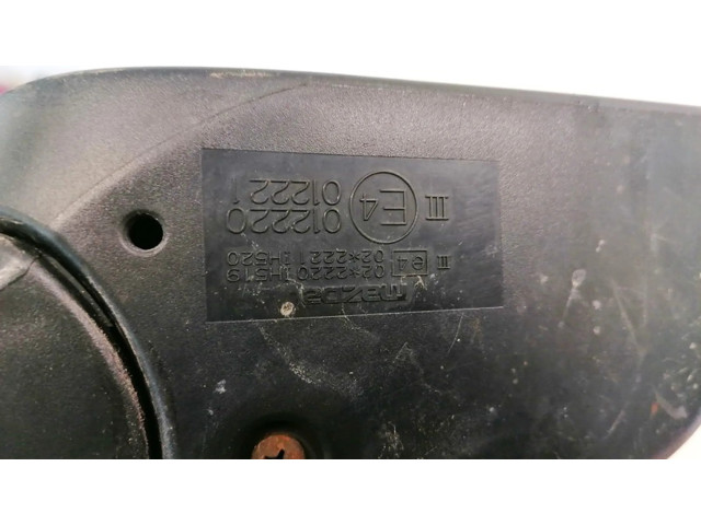 Zpětné zrcátko pravé Mazda 3 I 2006  E4012220, E4012221  