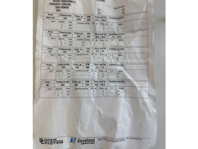 Vstřikovací čerpadlo 0445010819, IMPRK1263347   BMW 7 G11 G12     