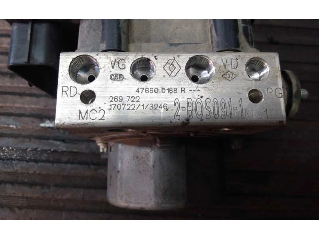 Jednotka ABS 476600188R, 269722   Renault Captur 2017