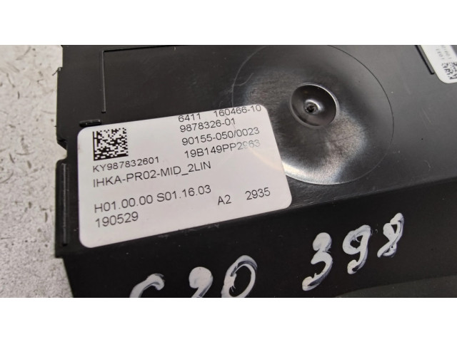 Модуль блока управления кондиционером 9878326, 64119878327   BMW 3 G20 G21