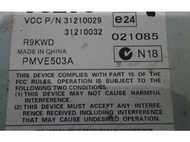 Řídící jednotka 31210032, R9KWD   Volvo S80 2006