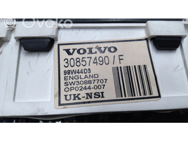 Панель приборов 30857490F, 98W44D3   Volvo S40       