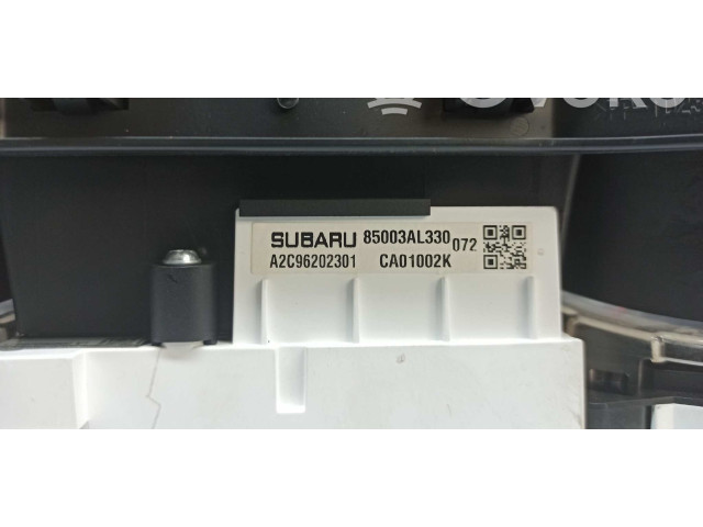 Přístrojová deska  Subaru Outback 2014 85003AL330, A2C96202301  