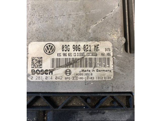 Řídící jednotka 03G906021GN, 03G906021MF   Volkswagen PASSAT B6 2006