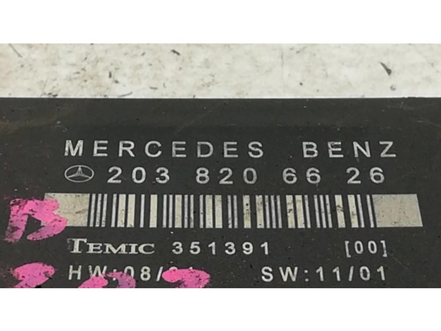 Блок комфорта 2038206626   Mercedes-Benz C AMG W203   
