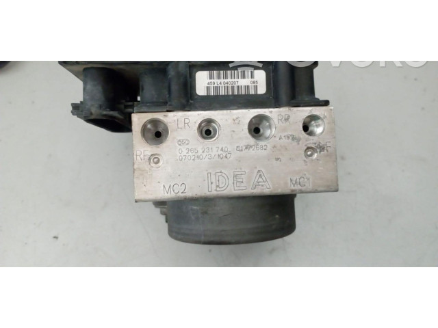 ABS Steuergerät 0265800526, 0265800526   Lancia Musa 2005