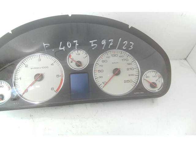 Přístrojová deska  Peugeot 407 2006 9658138580, 9658138580  