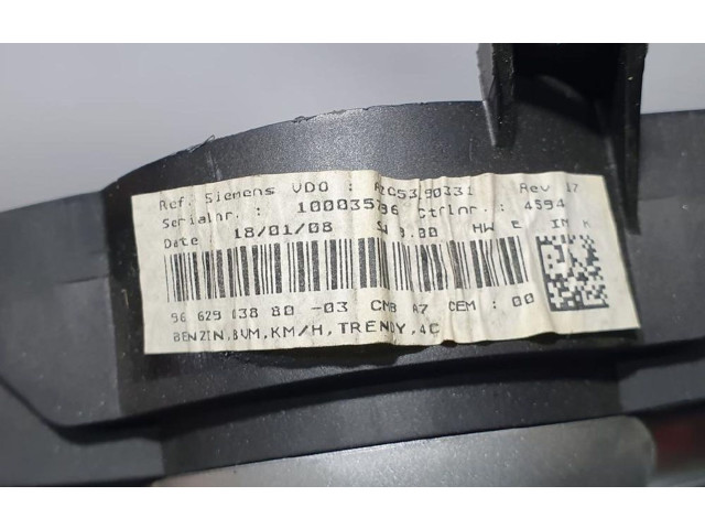 Přístrojová deska  Peugeot 207 2006 9662913880, A2C5390331  