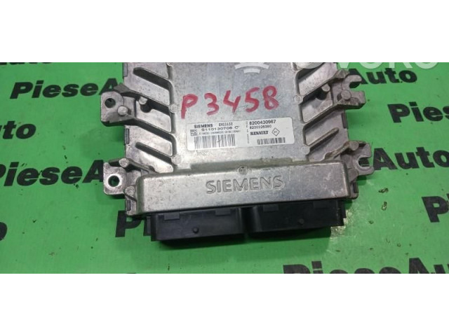 Блок управления двигателем Блок управления 8200430967, S110130706C.   Renault Logan I