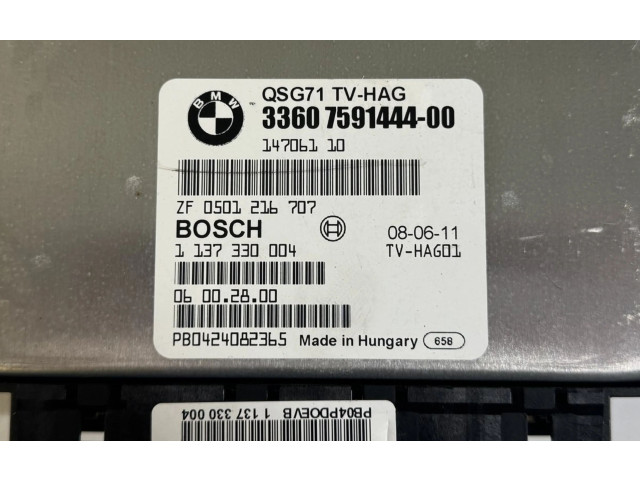 Блок управления коробкой передач 33607591444, 33607591444   BMW X6 E71