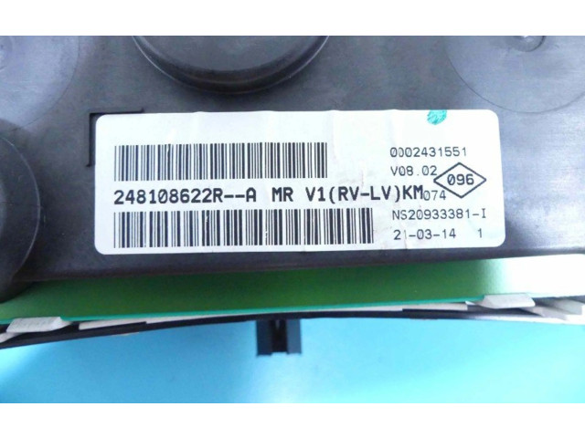 Přístrojová deska  Dacia Dokker 2014 248108622R-A, IMPRK1250023  