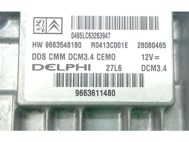 Řídící jednotka 1943Q0, 9663611480   Peugeot 407 2006