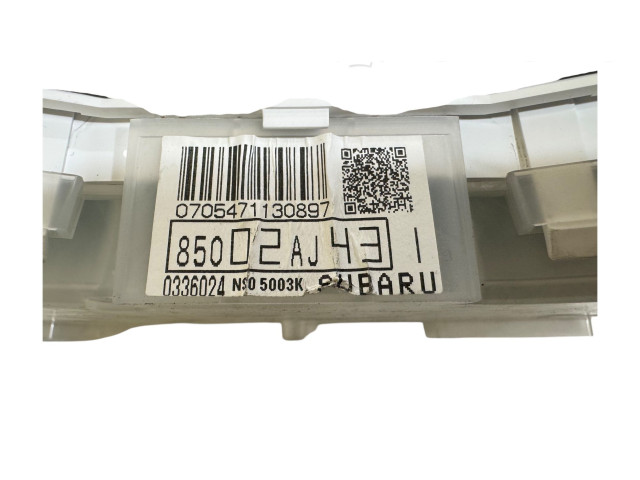 Přístrojová deska  Subaru Outback 2010 85002AJ431, 0336024  