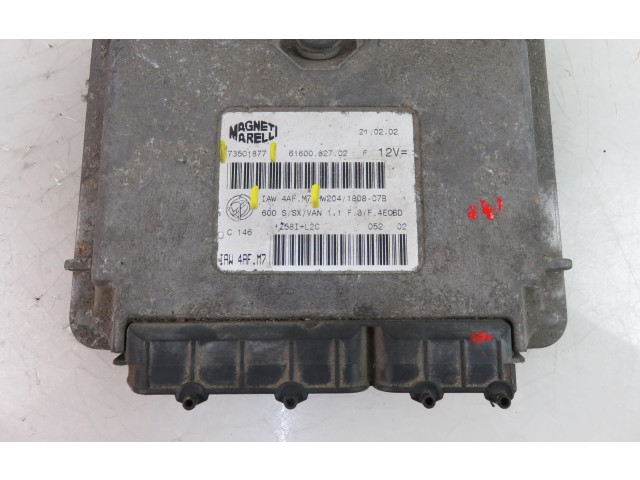 Řídící jednotka IAW4AFM7, 73501877   Fiat Seicento/600 2002