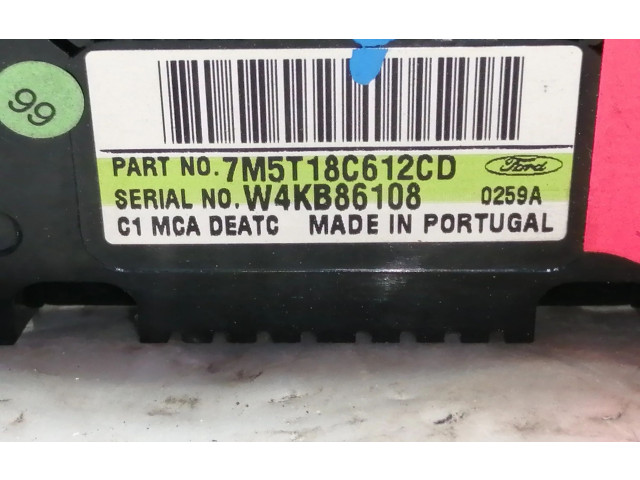 Модуль блока управления кондиционером 7M5T18C612CD, 7M5T18C612   Ford Focus