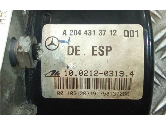 Jednotka ABS A2044313712, A2044313712   Mercedes-Benz C W204 2008