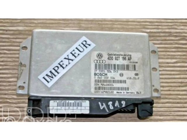 Блок управления коробкой передач 8D0927156AP, 0260002516   Audi A8 S8 D2 4D