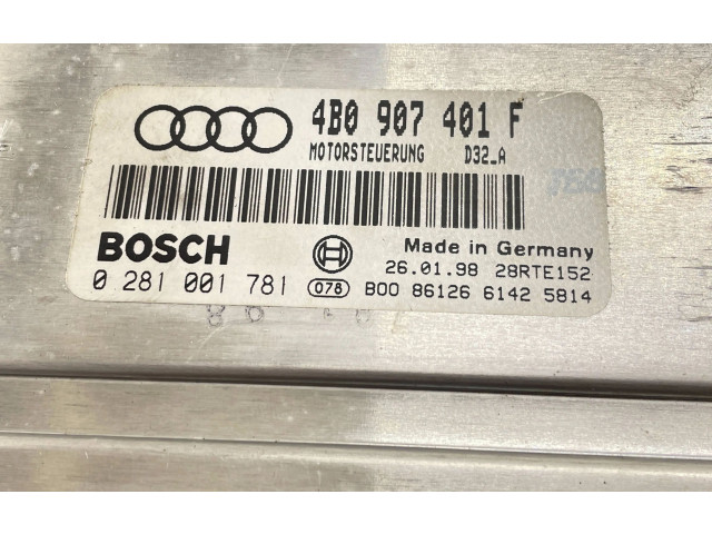 Блок управления двигателя 4B0907401F   Audi A6 S6 C5 4B