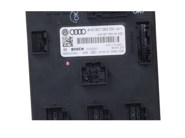 Блок комфорта 4H0907063DA   Volkswagen Touareg II   