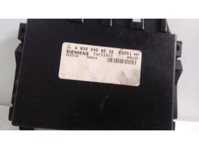 Блок управления коробкой передач A0255450532   Mercedes-Benz E W210