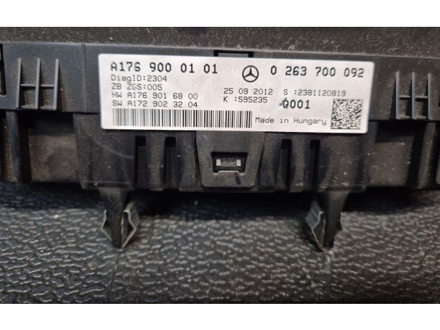 Přístrojová deska  Mercedes-Benz A W176 2012 1769000101  