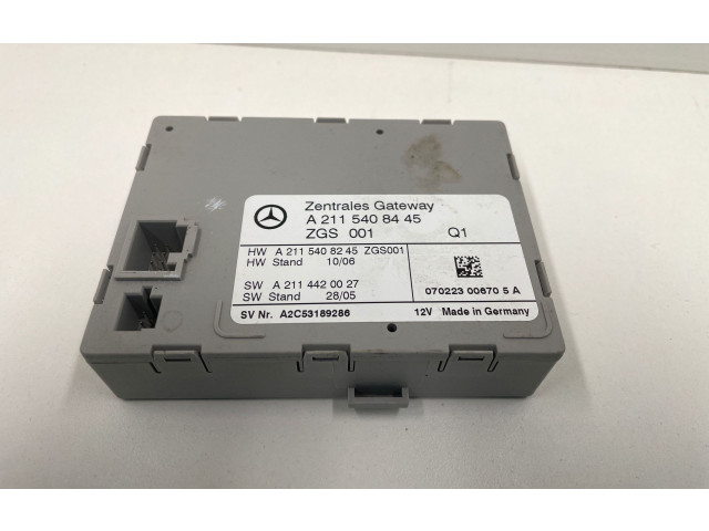 Модуль управления gateway A2115408245, A2115408445   Mercedes-Benz CLS AMG C219    