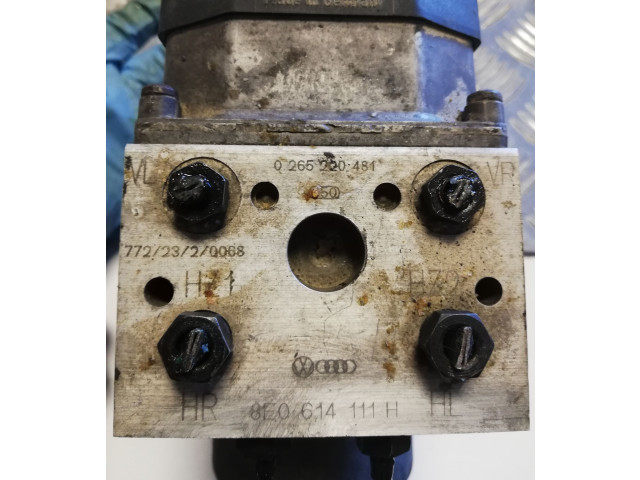 Jednotka ABS 8E0614111H, 0265220481   Audi A4 S4 B5 8D 2000