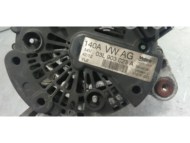 Генератор 03L903023A, 0124525187   Volkswagen Touran II      