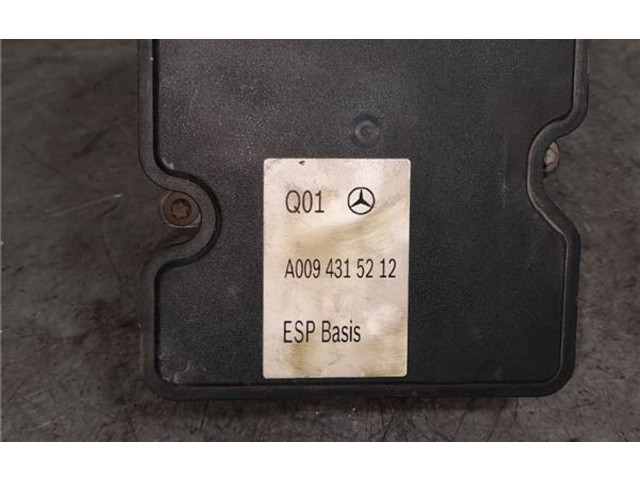 Jednotka ABS A0094315212, A0094315212   Mercedes-Benz CLA C117 X117 W117 2013