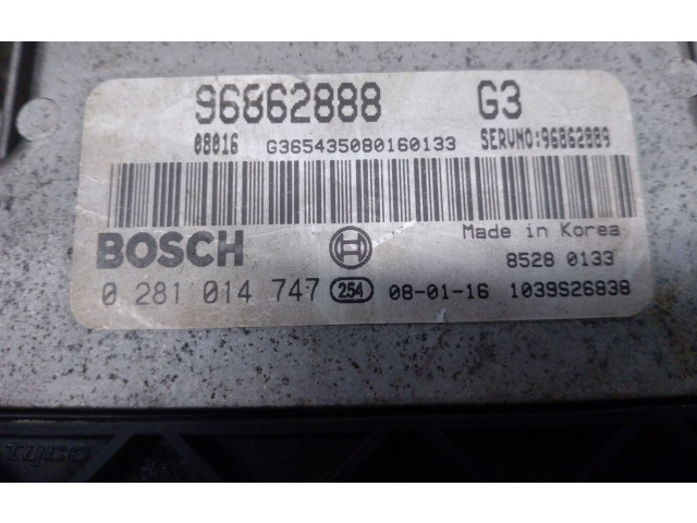 Řídící jednotka 96862888, 0281014474   Chevrolet Epica 2008