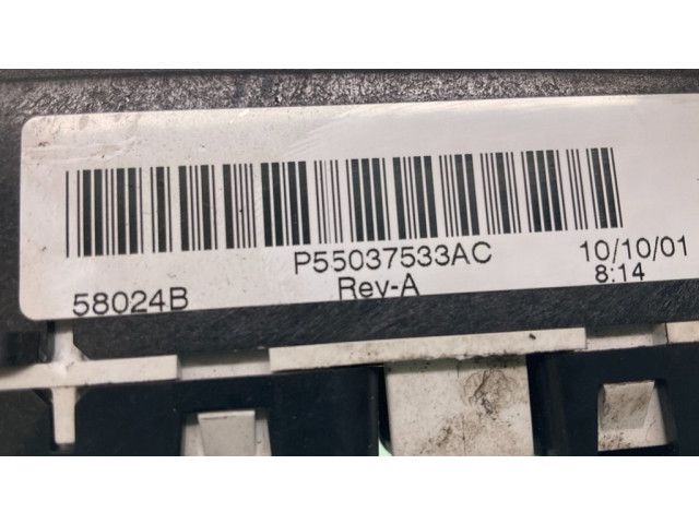 Блок управления климат-контролем P55037533AC, 58024B   Jeep Cherokee