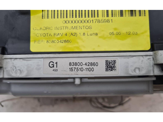 Přístrojová deska  Toyota RAV 4 (XA20) 2001 8380042860  