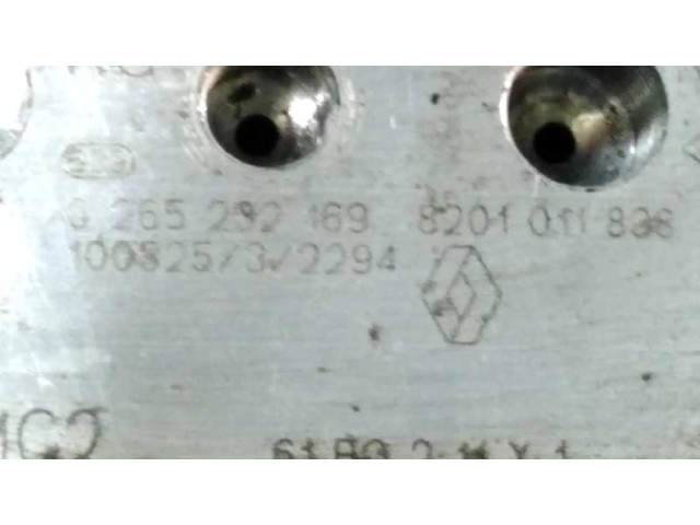 Jednotka ABS 0265232169, 8201011838   Renault Kangoo II 2008