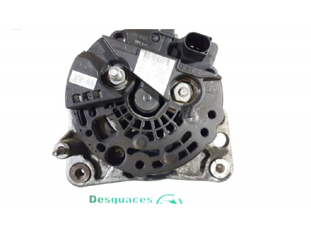 Генератор 03C903023D, 0124325128   Audi A3 S3 8P 1.6     