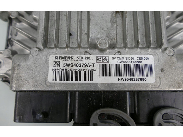 Řídící jednotka 9658198080   Citroen C6 2007