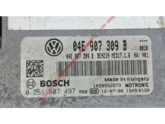 Řídící jednotka 04E907309B, 0261S07497   Volkswagen Jetta VI 2013