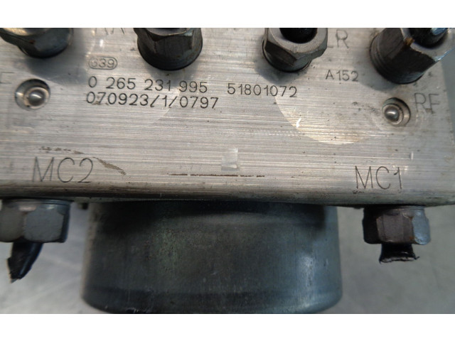 Блок АБС 51801072, 0265231995   Fiat  Linea   -  года