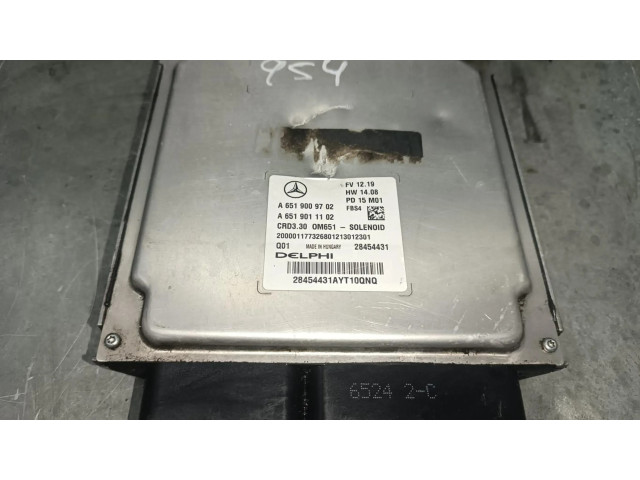 Řídící jednotka A6519009702, CENTRALITAMOTORUCE   Mercedes-Benz A W176 2016