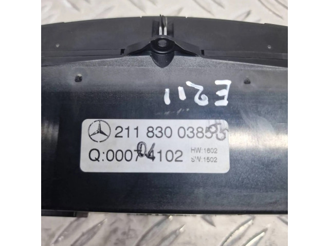 Блок управления климат-контролем 2118300385, 00074102   Mercedes-Benz E W211