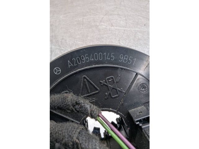 Полоса надувных подушек (кольцо srs) Mercedes-Benz CLK A209 C209  2002 - 2009 года A2095400145      