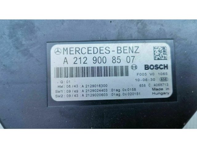 Блок предохранителей A2129008507, 2129008507   Mercedes-Benz E W212    