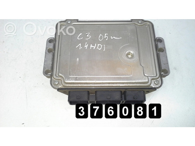 Блок управления двигателя 1400hdi965855688002810117   Citroen C3