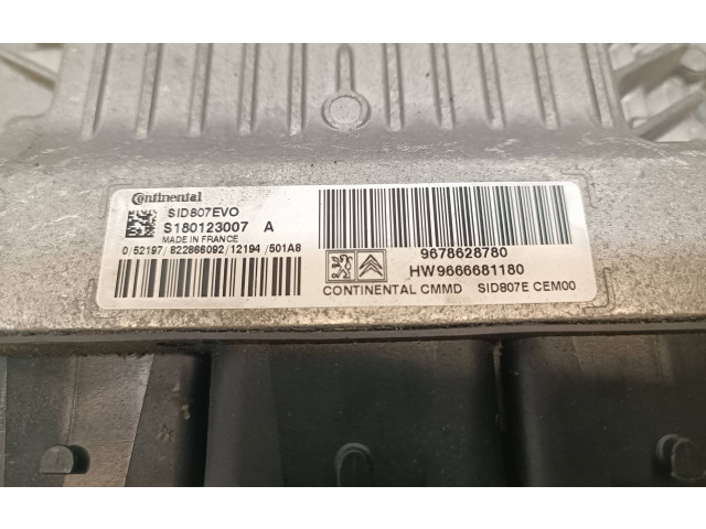 Řídící jednotka 9666681180, 9678628780   Citroen C4 II 2012